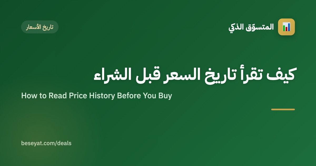 How to Read Price History Before You Buy