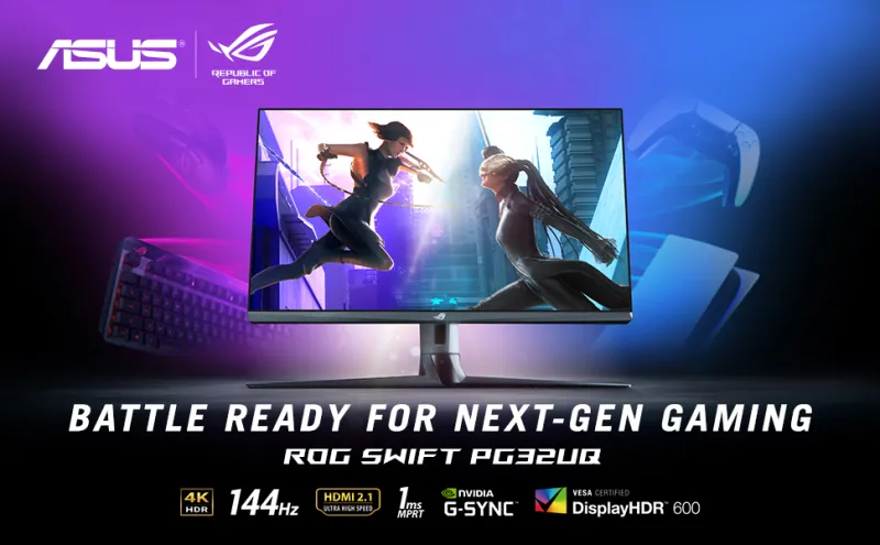 آسوس ROG سويفت PG32UQ 32 بوصة 4K 144Hz