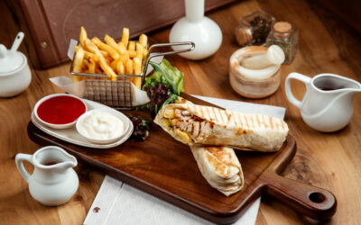 منيو الغداء بمطعم بيت الشاورما وتفاصيل عن قولدن بريوش الجديد