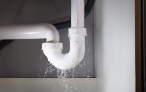 الأضرار الناجمة عن تسربات المياه