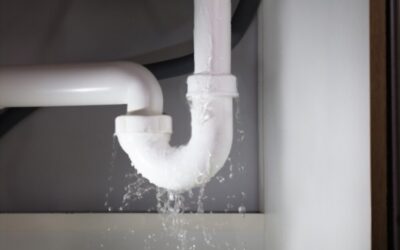 الأضرار الناجمة عن تسربات المياه