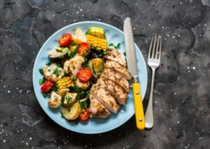 أفكار عشاء صحي سريع