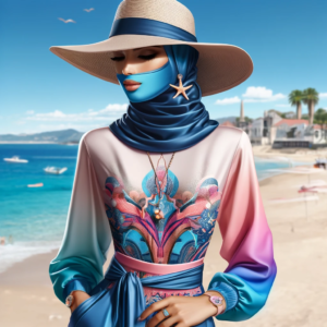 اكتشفي أجدد صيحات المايوهات من أشكال بوركيني صيف 2024