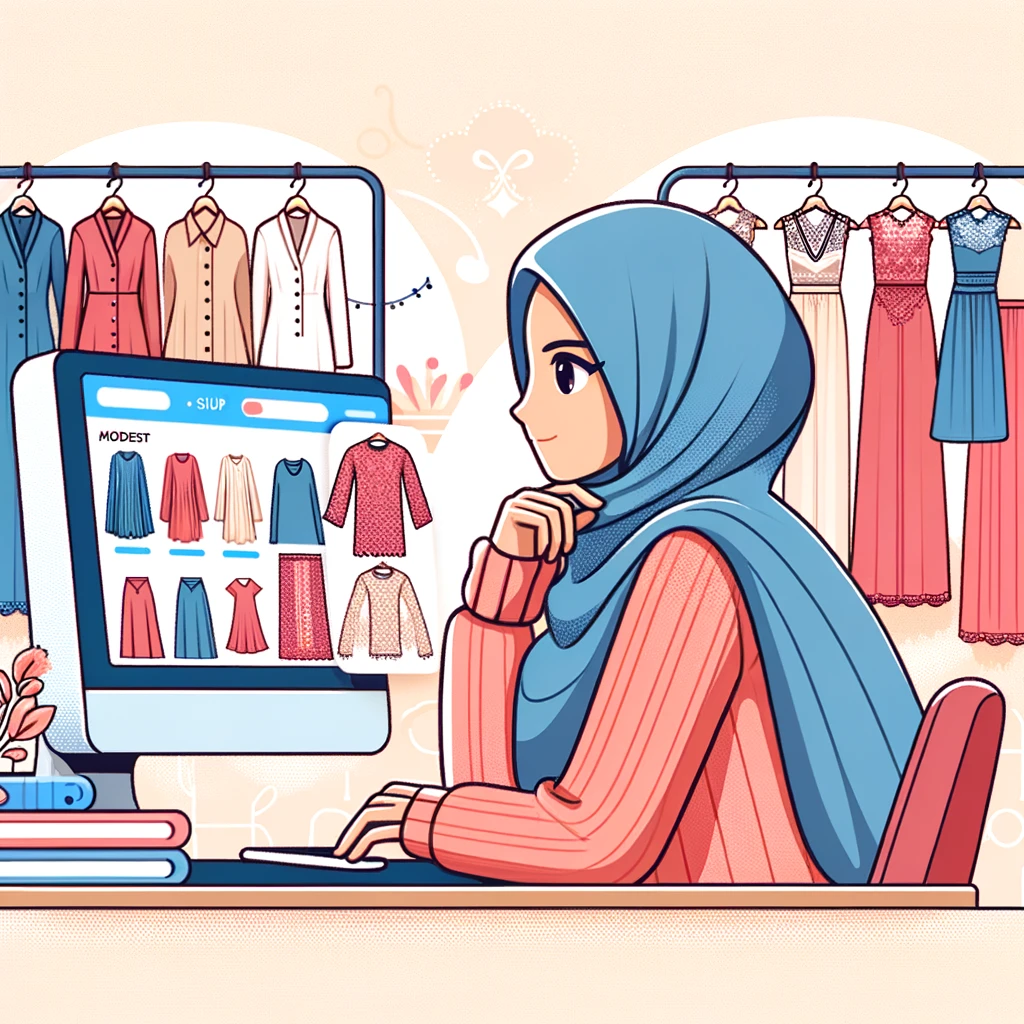 كيفية اختيار الملابس الحشمة الفضفاضة 