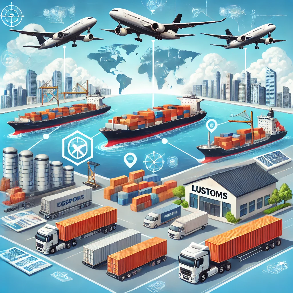 اساليب النقل و الشحن الدولى