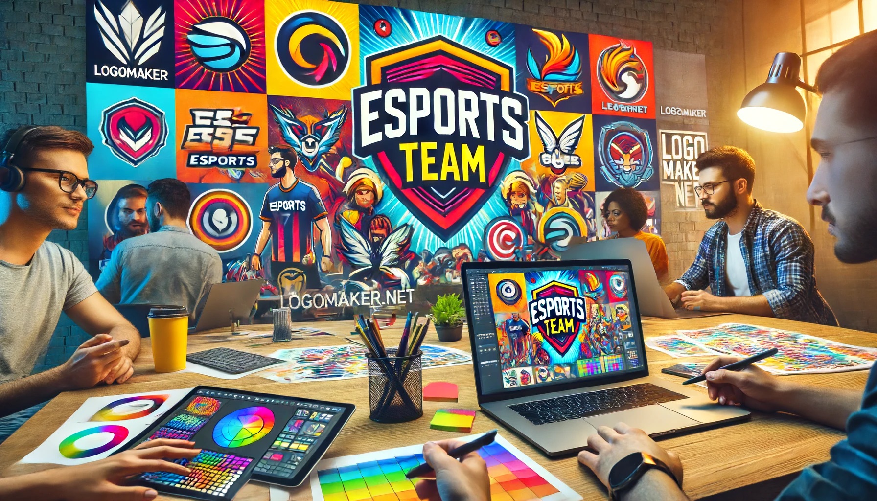 تميز عن الآخرين: دليل لتصميم شعارات فريدة للرياضات الإلكترونية باستخدام Logomaker.net