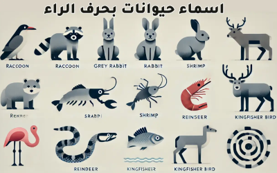اسماء حيوانات بحرف الراء 