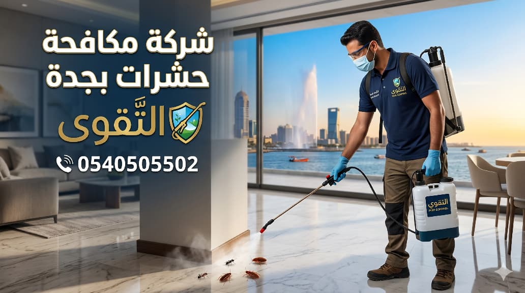 شركة التقوى لمكافحة الحشرات بجدة – حلول مكافحة حديثة طويلة المدى